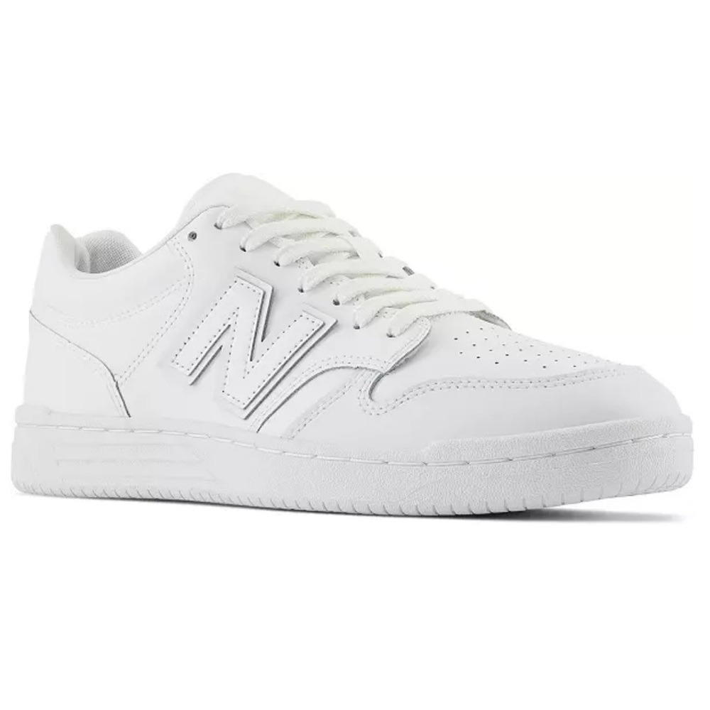 New Balance 480 White Retro Sneaker - Men’s 8 / Women’s 9.5